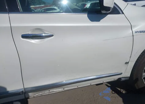 2015 Infiniti Qx60 Hybrid из США, поврежденный, VIN 5N1CL0MMXFC504267